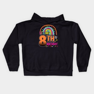 Daughter 8th Birthday for 8 year old girlie Kids Hoodie